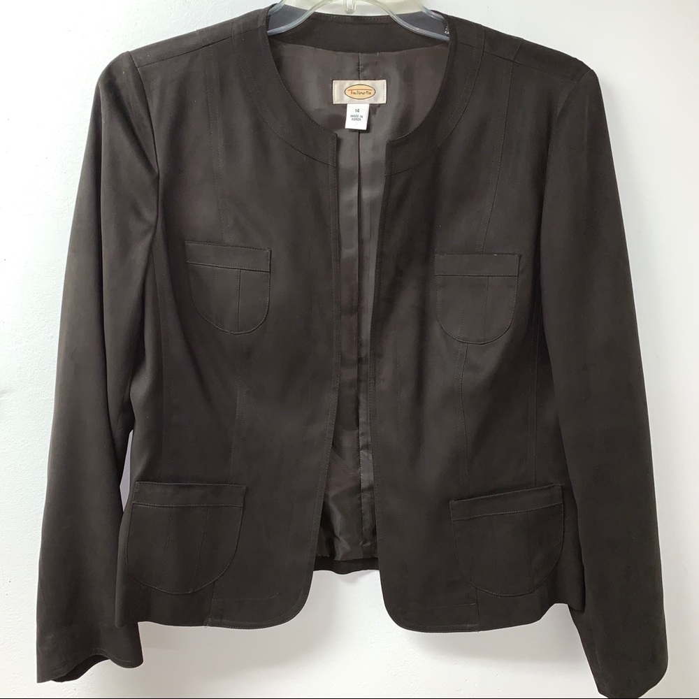 Talbots Open Front Blazer